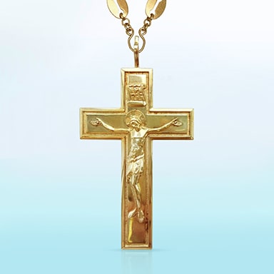 Наперсные кресты без украшений