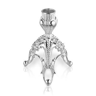Подсвечник серебро