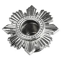 Мощевик малый серебряный врезной, Ø 25 29-0720